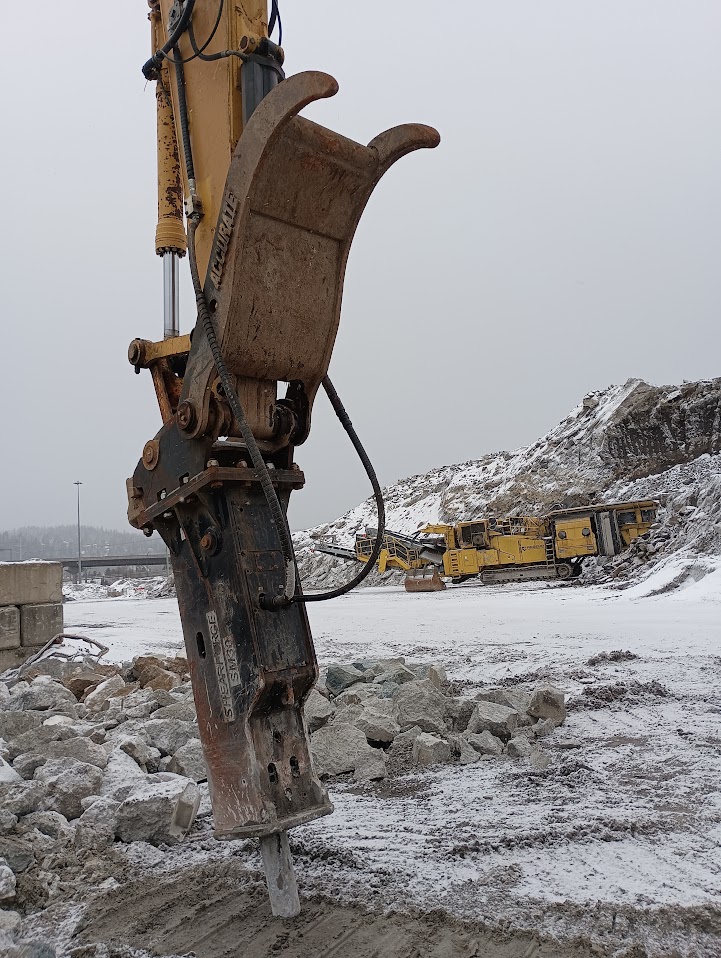 Hydraulic hammer Fraser Valley