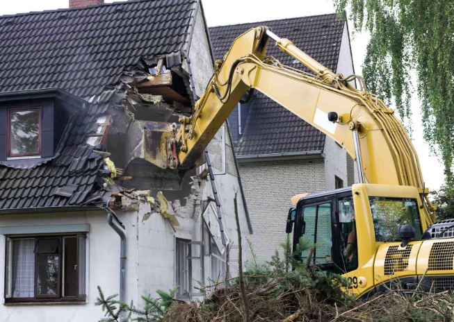 Demolition site cleanup BC